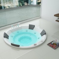 Hotel&home used Drop in spa bath ,Heater included massage tubs white acrylic sheet whirlpool bathtubs